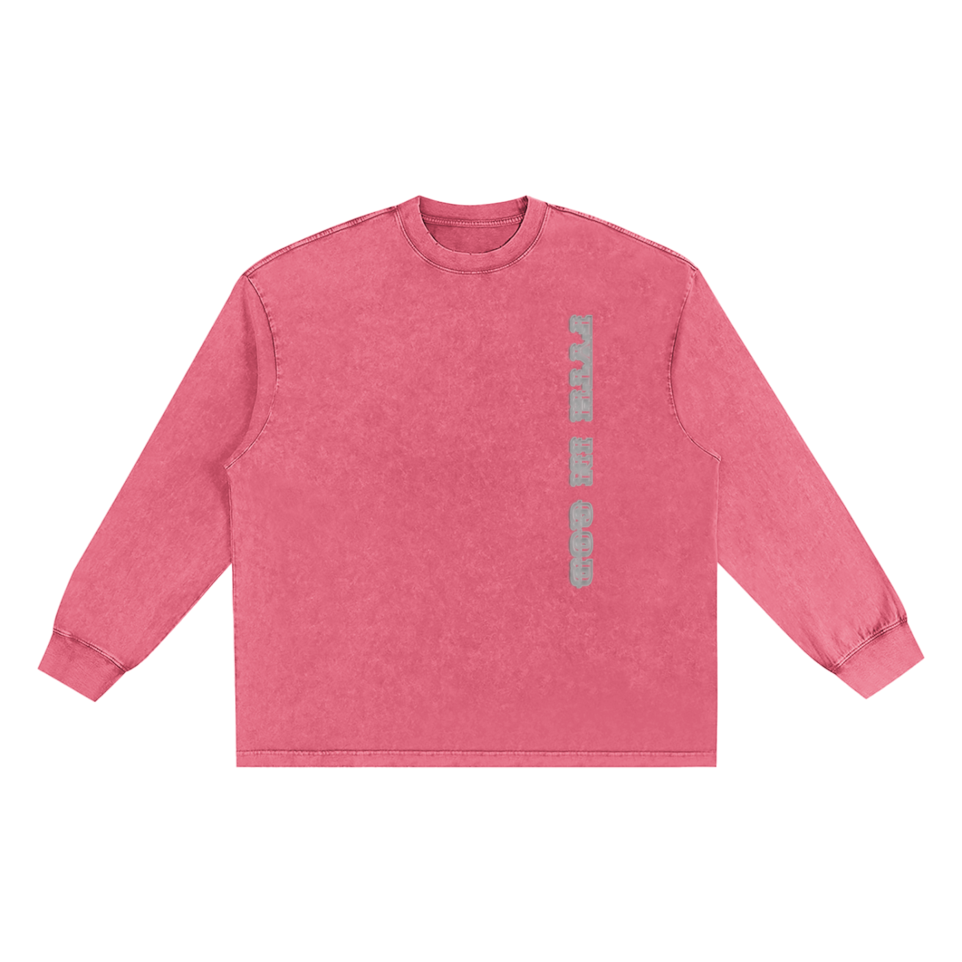 FYTH Snow Washed Oversize Long Sleeve T-shirt