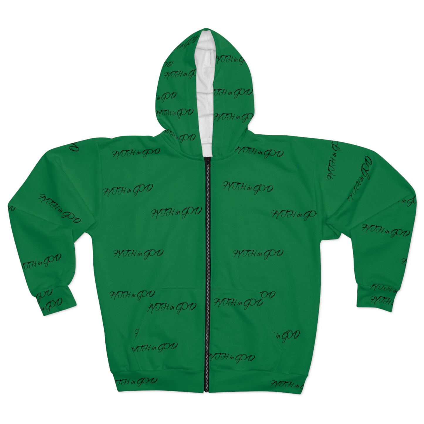 Green Zip Hoodie (FYTH)