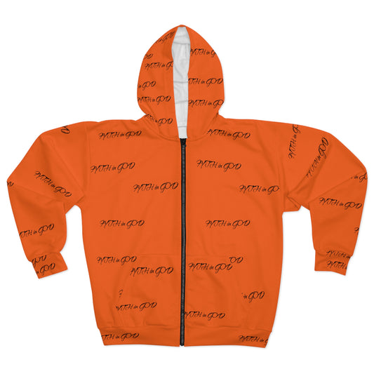 Orange Zip Hoodie (FYTH)