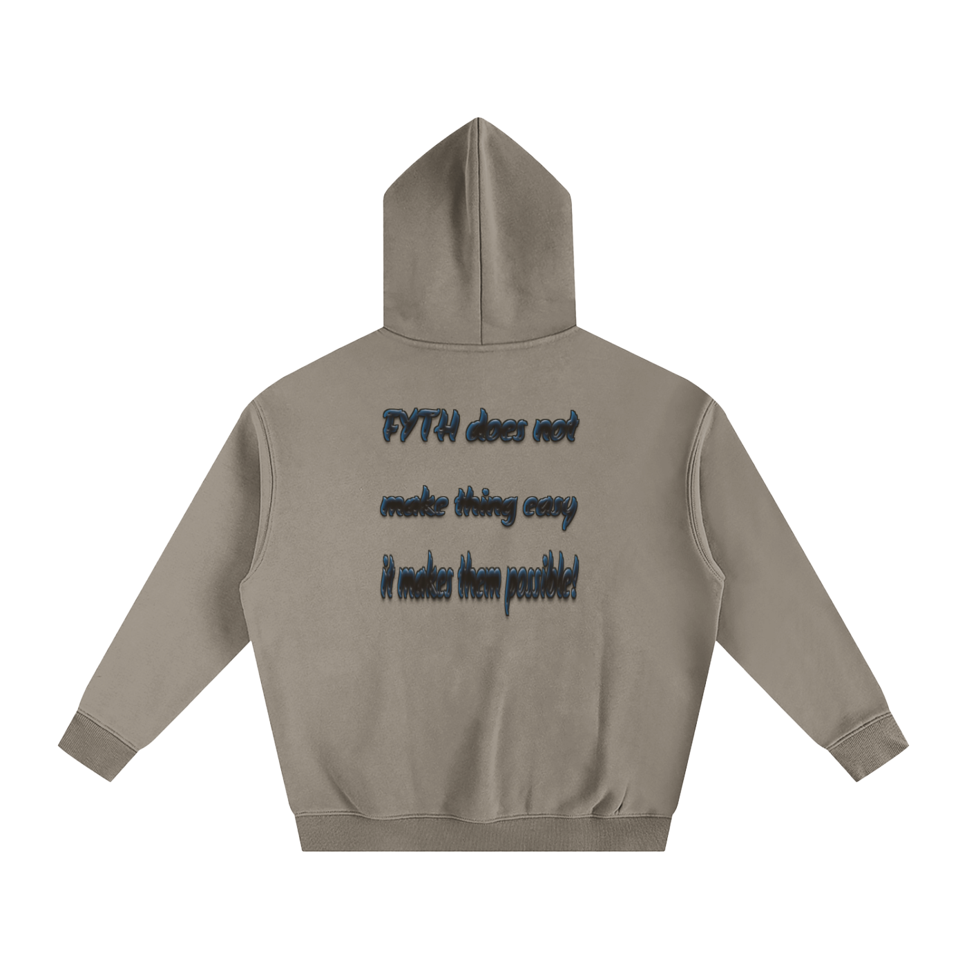 FYTH Oversize Fleeced Hoodie