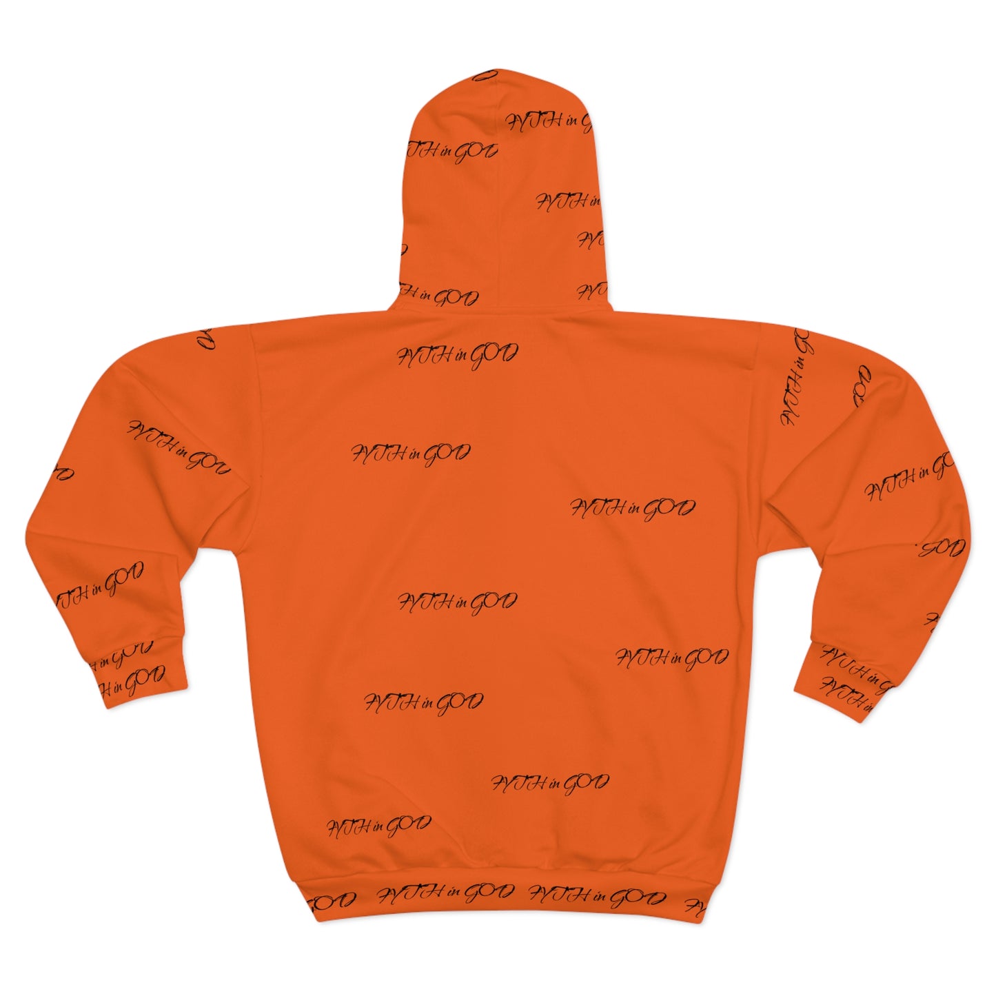 Orange Zip Hoodie (FYTH)