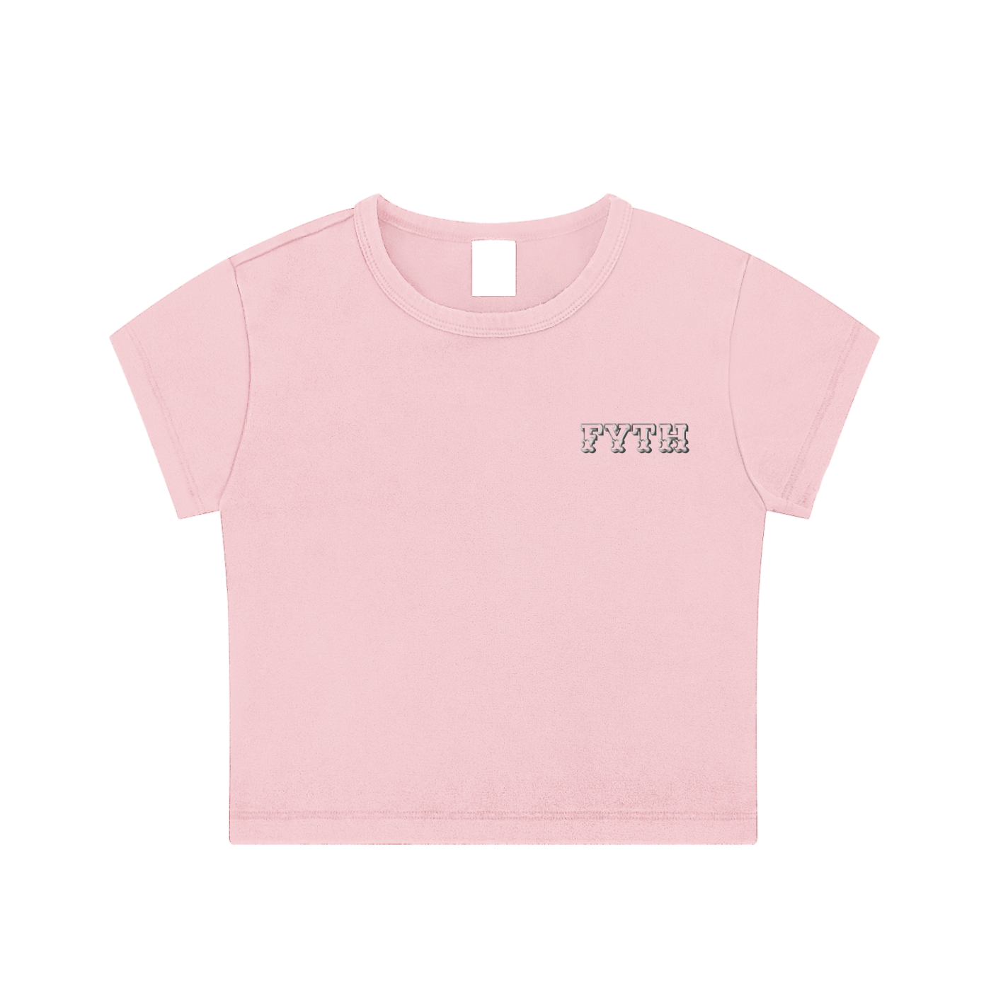 FYTH Snow Washed Crop Top