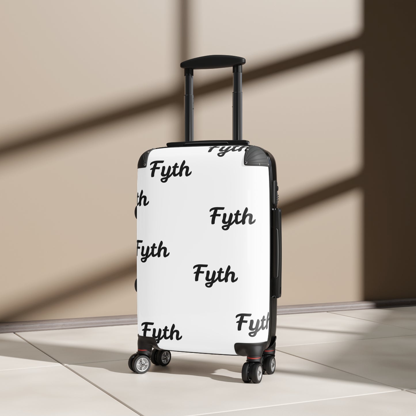 White FYTH Suitcase